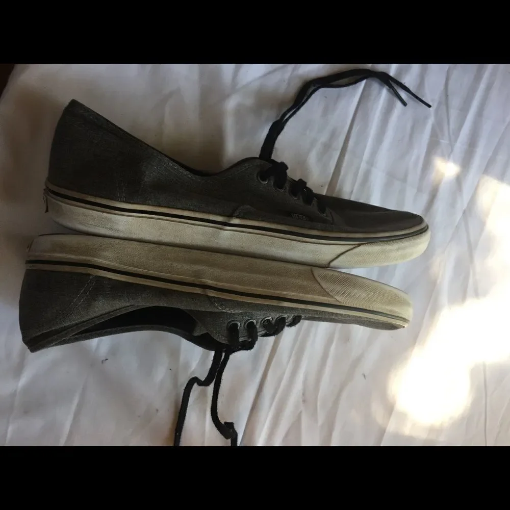 Distressed Vintage Vans Shoes